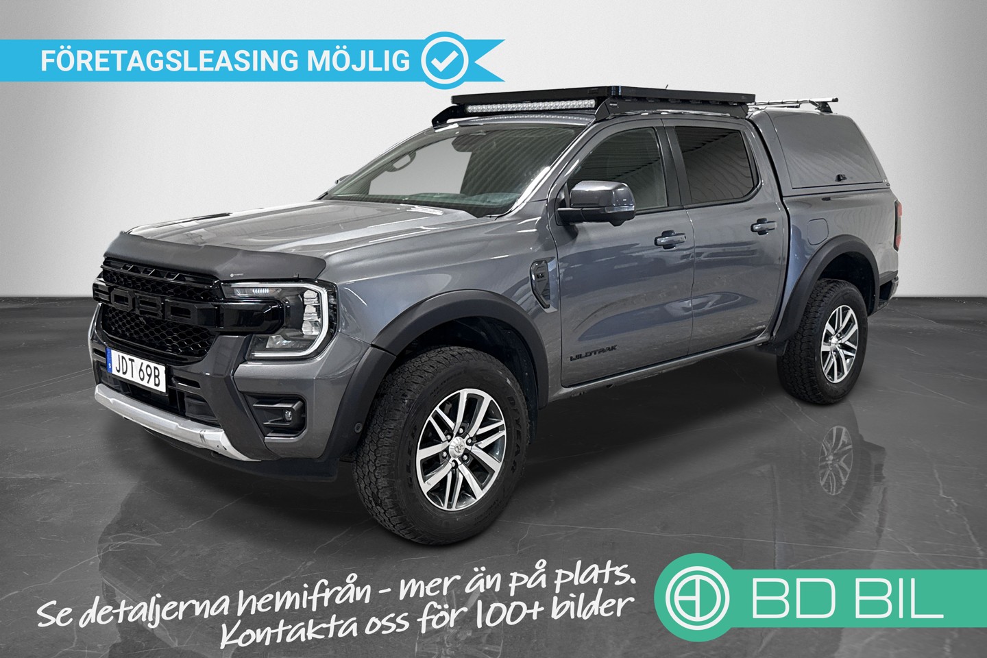 Ford Ranger Double Cab 3.0 V6 EcoBlue e-4WD SelectShift, 10-trins, 240ps, 2023