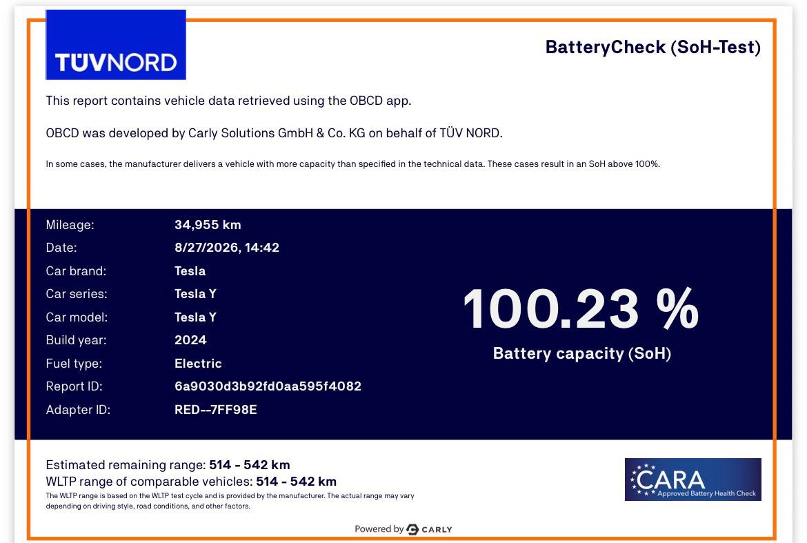Tesla Model Y Performance, 534hp, 2024
