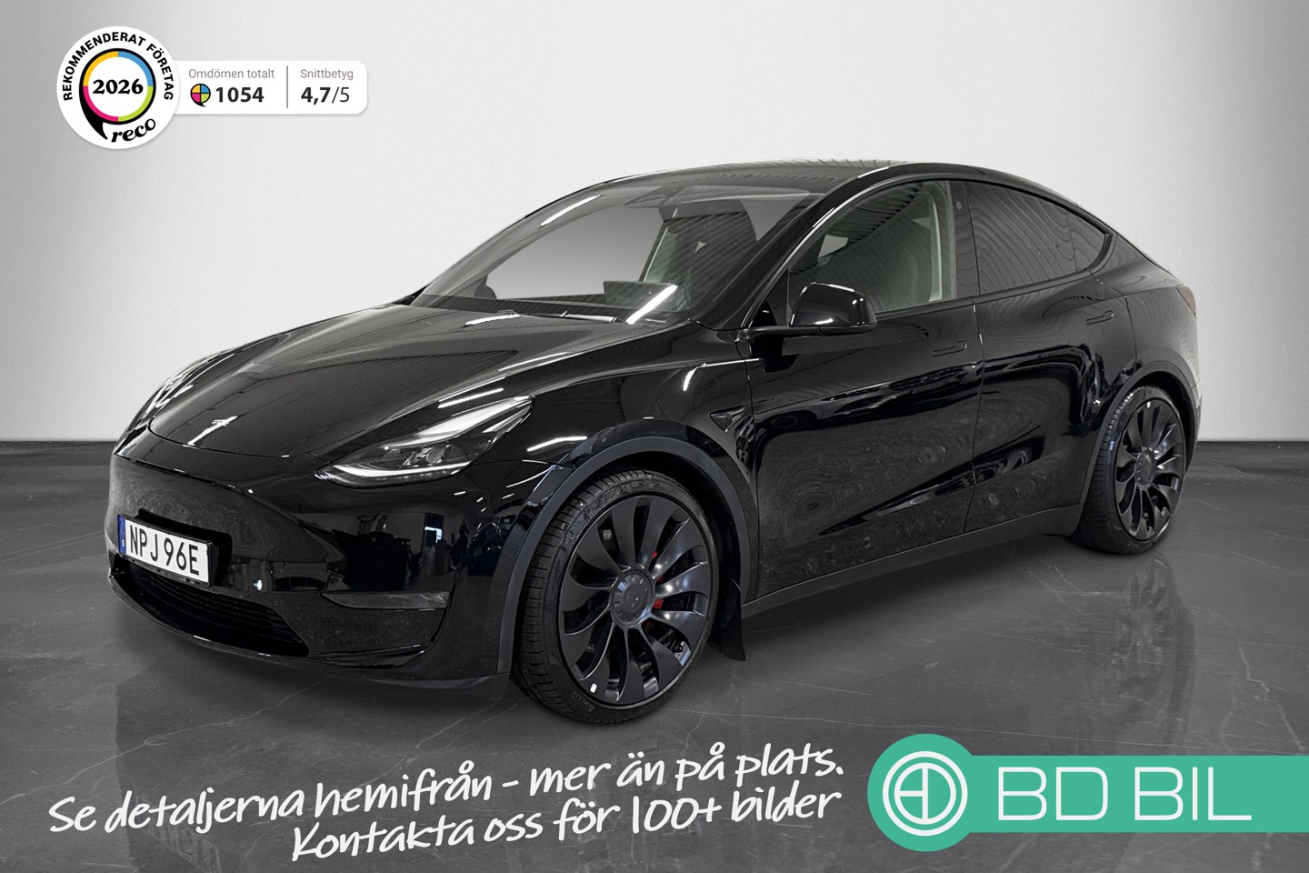 Tesla Model Y Performance, 534hp, 2024